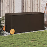 Garden Storage Box Brown