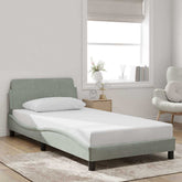 Bed Frame Light grey