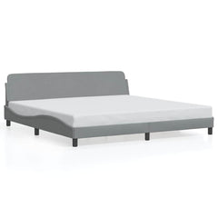 Bed Frame Light Grey