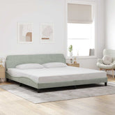 Bed Frame Light Grey