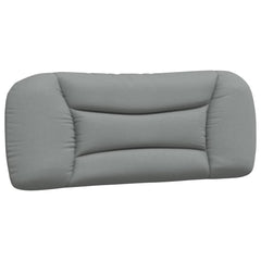 Headboard Cushion Light Grey 100% Polyester Standard Rectangular