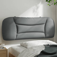 Headboard Cushion Light Grey 100% Polyester Standard Rectangular