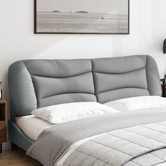 Headboard Cushion Light Grey Fabric (100% polyester)