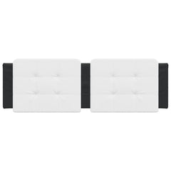 Headboard Cushion White and Black