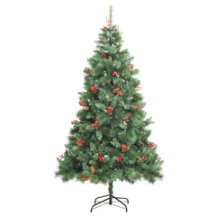 Artificial Hinged Christmas Tree 300 LEDs 70.9