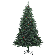 Artificial Hinged Christmas Tree 300 LEDs 70.9