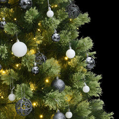 Artificial Hinged Christmas Tree Green PVC Medium Foldable