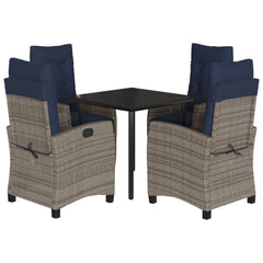 Garden Dining Set Grey