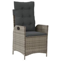 Garden Dining Set Grey
