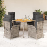 Garden Dining Set Grey