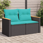 Garden Sofa Black