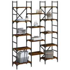 Bookshelf Smoked oak Engineered wood Large Bookshelf