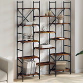 Bookshelf Smoked oak Engineered wood Large Bookshelf