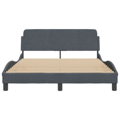 Bed Frame Dark Grey