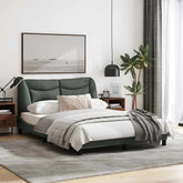 Bed Frame Dark Grey