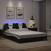 Bed Frame Black and White