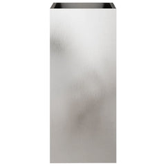Planter Silver Stainless Steel Medium Decorative Inlays Planter