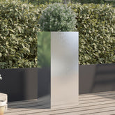 Planter Silver Stainless Steel Medium Decorative Inlays Planter