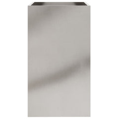 Planter Silver Stainless Steel Medium Durable Planter