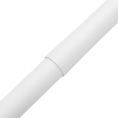 White 1.2-inch PVC cable trunking, 32.8 feet long, for cord concealment.