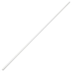 White 1x0.6in PVC cable trunking, 32.8ft screwable length for wire management.