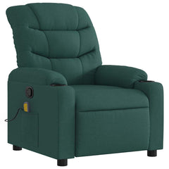 Massage Recliner Chair Dark green