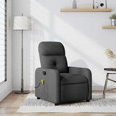 Massage Recliner Chair Dark gray