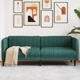 Sofa Dark Green 100% Polyester, plywood, solid wood Large Durable