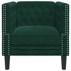 Chesterfield Sofa Chair Dark Green