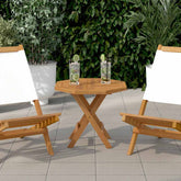 Table Top Natural Teak Solid teak wood with water base finish