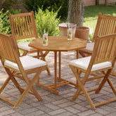 Table Top 31.5x31.5x1 Octagonal Solid Wood Teak
