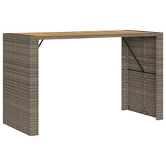 Garden Bar Table Grey