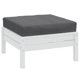 Pallet Cushion Melange Anthracite 100% Polyester