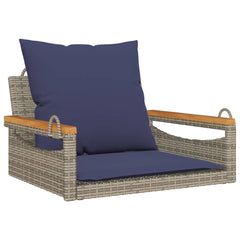 Patio Swing Bench Gray