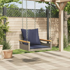 Patio Swing Bench Gray