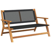 Garden Furniture Black 48.03 x 30.71 x 28.74 in