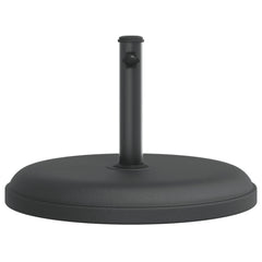 Parasol Base Black Plastic and concrete base, iron tube Universal