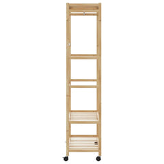 Clothes Rack Bamboo Bamboo with varnished finish Medium