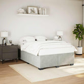 Bed Frame Light Gray
