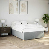 Bed Frame Light Gray
