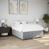 Bed Frame Light Grey