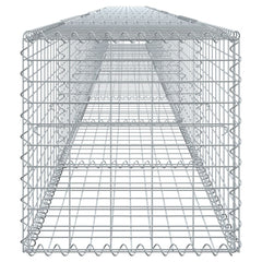 Gabion Basket Silver Galvanized iron Large Durable