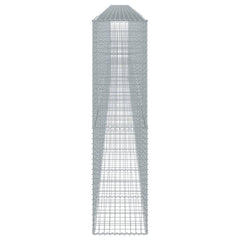 Gabion Basket Silver Galvanized Iron Large Gabion Basket