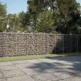 Gabion Basket Silver Galvanized Iron Large Heavy Weight Endurance