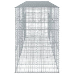 Gabion Basket Silver Galvanized Iron Extra Large Heavy Duty