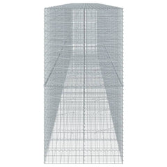Gabion Basket Silver Galvanized iron wire Large Durable