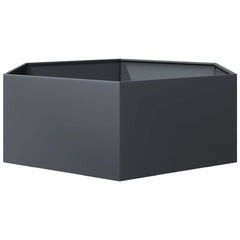 Garden Planter Anthracite Steel Large Durable Garden Planter
