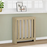 Radiator Cover Sonoma Oak 30.7x7.9x32.3 Engineered Wood