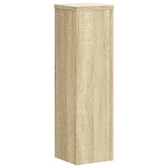 Plant Stand Set of 2 Sonoma oak Engineered wood Tall Modern