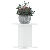 Plant Stand White Engineered wood 11.8 x 11.8 x 15.7 in